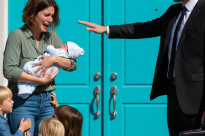 Echó a su esposa y sus cinco hijos de casa…