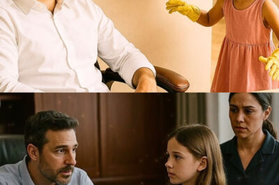 BILLONARIO FINGE ESTAR DORMIDO PARA PROBAR A LA HIJA DE LA EMPLEADA… PERO SE SORPRENDE CON LO QUE…