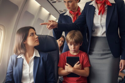 “Se Negó a Ceder el Asiento de la Ventana a un Niño — Minutos Después, el Piloto Salió de la Cabina y Dijo Algo que Nadie Esperaba”