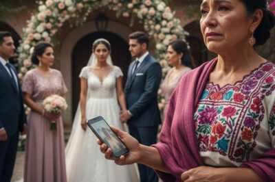 Mi hija se olvidó de colgar… escuché a su suegra decir: “Espero que ella no venga a la boda; con esa figura no hay lugar. Su madre podría comer por tres.”… Me quedé paralizada, las lágrimas no dejaban de caer… y usé tres llamadas para poner fin a todo.