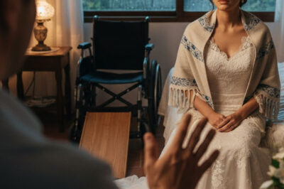 Un albañil gastó 300 millones para casarse con una mujer paralítica; en la noche de bodas, al quitarle la ropa, descubrió una verdad impactante: “¡TÚ ERES…”