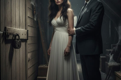 Me casé con un viejo, ilusionada pensando: “no le queda mucho… y toda su fortuna será mía”. Pero en la noche de bodas, con una sonrisa extraña, me llevó a una habitación sellada durante 20 años. Cerró la puerta con llave… y al levantar la tapa de aquel viejo baúl, lo que vi me heló la sangre. Grité, pateé la puerta con desesperación y huí sin mirar atrás…