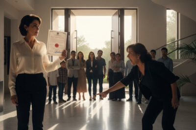 “Después del divorcio, doné la mansión familiar y mi exsuegra gritó: ‘¿Y ahora los doce de mi familia se quedan en la calle?’”