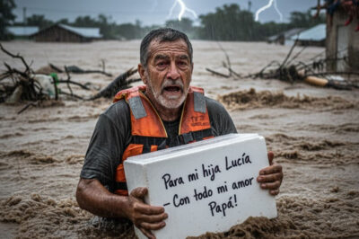 No pudo comunicarse con su hija, que se había casado y vivía lejos. Un padre de 70 años abrazó una caja con comida y nadó a través de las aguas de una inundación para llevar ayuda a su hija que vivía en la zona más afectada…