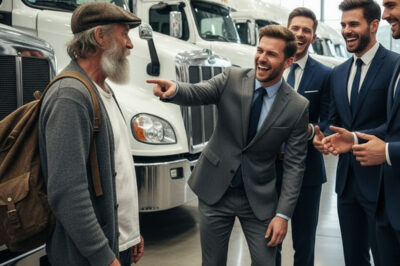 VOY A LLEVARME CINCO CAMIONES MERCEDES, DIJO EL HOMBRE HARAPIENTO. TODOS SE RIERON. ¡UN GRAN ERROR!
