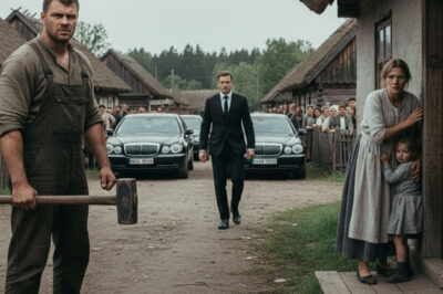 A los 36 años me casé con una mujer sin hogar — años después, tres autos de lujo llegaron al pueblo y todos descubrieron quién era realmente