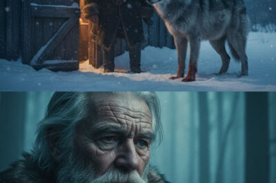 Un Lobo Congelado Miró Al Hombre Como Pidiendo Entrar… Lo Que Pasó Después Fue Impactante