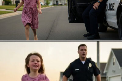 “La niña descalza y el policía que detuvo el mundo por un instante: la historia que despertó a toda una ciudad”
