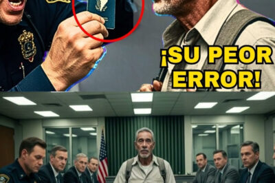 Policía ROMPE el pasaporte de un inmigrante… sin saber que era un DIPLOMÁTICO INTOCABLE