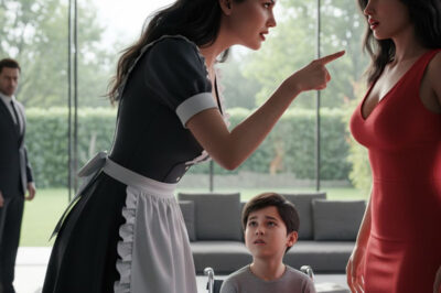 “¡NO MÁS HUMILLACIONES! La empleada se enfrenta con lágrimas y rabia a la madrastra que destruyó su vida… ¡y el millonario escucha todo!”