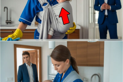 ¡MILLONARIO DESCUBRE A SU EMPLEADA CARGANDO A SU BEBÉ Y SE QUEDA EN SHOCK!