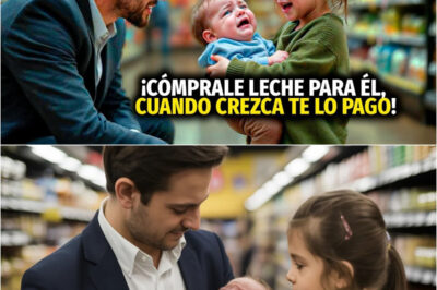 «PROMETO PAGAR CUANDO CREZCA» NIÑA POBRE PIDE LECHE A UN MILLONARIO… LO QUE HACE ÉL SORPRENDE.