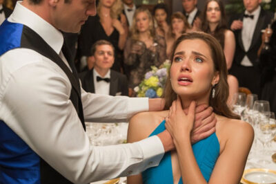 Le dio una bofetada a su esposa frente a sus amigos para demostrar su dominio… pero su venganza dejó a todos en silencio.