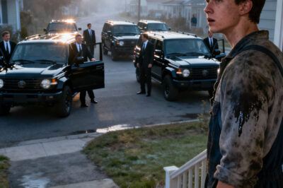 El jefe despide al mecánico por arreglar la bicicleta de una anciana — a la mañana siguiente, **7 camionetas negras** bloquean su entrada…