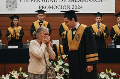 “Se burlaron de mí porque soy hijo de una basurera — pero en la graduación, solo dije una frase… y todos guardaron silencio y lloraron.”