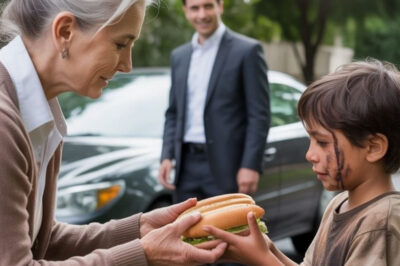 ¡Millonario Llega de Viaje y Encuentra a su Hijo Pidiendo Comida al Vecino! Lo que Descubre…