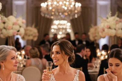 La madre de la novia me puso en la peor mesa con una sonrisa burlona. “Conoce tu lugar”, dijo