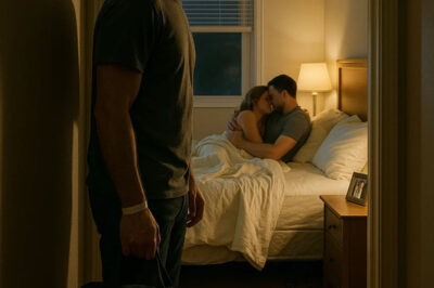 “Me dieron de alta del hospital un día completo antes de lo esperado. Pero cuando entré en el dormitorio, vi a mi esposa y a su amante entrelazados en nuestra cama, así que…” If you’d like to continue or add any details to the plot, feel free to let me know!