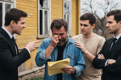 El padre entrega un pagaré de 900 mil pesos a sus tres hijos varones para que lo ayuden a saldar la deuda, pero todos se niegan… salvo el hijo menor, que decide asumirla y llevarlo a vivir con él para cuidarlo