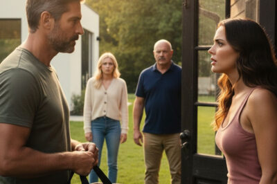 Cuando fui a visitar a mi hija casada, me quedé atónito al descubrir que la tenían encerrada en una caseta del jardín bajo un calor de 40 °C. ¿La razón? “No se permite la entrada a extraños”. La saqué de allí de inmediato, y jamás imaginé que justo después se revelaría un secreto espeluznante que dejó a toda la familia política paralizada…