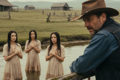 Por 50 dólares, un vaquero solitario compró un rancho y quedó impactado al ver tres mujeres apaches