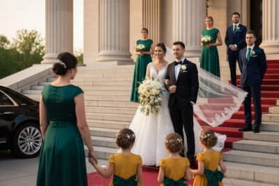 Invitó a su pobre exmujer a su boda para humillarla — pero ella llegó en limusina con sus trillizos…