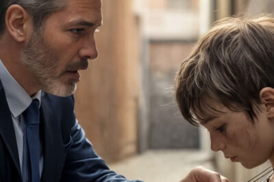 El empresario multimillonario vio a un pobre niño que llevaba su collar perdido desde hacía mucho tiempo. Lo que hizo después impactó a todo el mundo…