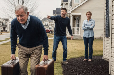 «Mi hijo me miró directamente a los ojos y me dijo: “Ya no tenemos espacio para ti. Tienes que irte”. Así que me fui. Me alejé sin decir una palabra. Al día siguiente, usé el dinero que tenía… y lo que hice dejó a todos en shock».