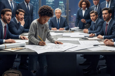 «Puedo arreglar esto». Un niño sin hogar oye la llamada de auxilio de un millonario — y luego le enseña lo que él no podía…