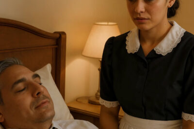 El millonario fingió estar dormido para poner a prueba a su tímida empleada de hogar, pero cuando abrió los ojos y vio lo que ella estaba haciendo, su corazón se detuvo.