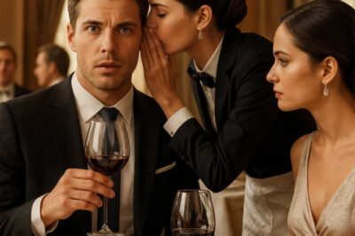 «HAY DROGA EN SU COPA», MURMURÓ LA CAMARERA… Y EL MULTIMILLONARIO DESENMASCARÓ A SU PROMETIDA.