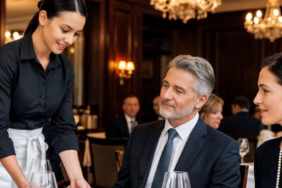 Un multimillonario se quedó sin palabras al descubrir que la camarera que lo atendía era en realidad su hija —desaparecida desde hacía quince años—, y la impactante verdad sobre la traición de su esposa salió a la luz.