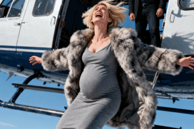 “Justo cuando el helicóptero despegaba de la costa, mi esposo susurró de repente: ‘Adiós, amor… y gracias por el dinero del seguro’. Un fuerte empujón me lanzó —a mí, su esposa embarazada— fuera de la nave hacia el mar. Él pensó que había borrado todo rastro. Pero cuando regresó al hotel, la habitación oscura se iluminó de repente con una grabación familiar: ‘¿De verdad creíste que no guardé una copia de tu plan?’. En ese momento, su sonrisa triunfal se desvaneció cuando entré con la policía detrás de mí…”