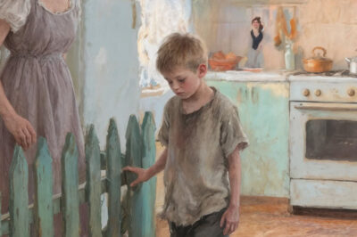 La sirvienta, movida por la piedad, alimentó al huérfano mientras los señores estaban ausentes. A su regreso, la pareja adinerada no podía creer lo que veía.