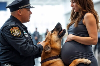 El perro se puso furioso al ver a la mujer embarazada. Sin embargo, la razón descubierta conmocionó hasta a la policía.