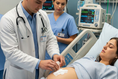 Mientras cambiaba las vendas de una joven que llevaba tres meses en coma, el médico se quedó helado de la conmoción: su vientre crecía cada día más. La verdad detrás de lo que sucedió pronto haría llorar a todo el hospital.