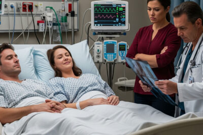 “La «demasiada diversión» envió a mi esposo y a su amante directo a la sala de emergencias, y él incluso pasó mi tarjeta para pagar la cuenta. Pero cuando el médico habló, ambos rompieron en llanto.