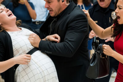 En un centro comercial de Dallas, un CEO golpea a su esposa embarazada por (o delante de) su amante, sin saber que el padre multimillonario de ella estaba observando vestido de uniforme.