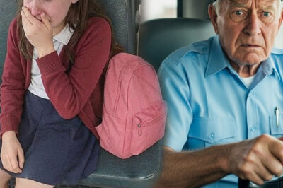 El conductor del autobús escolar nota a una niña llorando cada mañana, encuentra una nota oculta debajo de su asiento después de dejarla y lo que lee lo cambia todo.