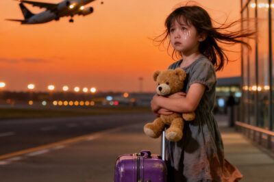 Mi madre me abandonó en el aeropuerto cuando solo tenía 8 años — dejándome sin nada más que una mochila, para poder irse volando con su nuevo esposo y los hijos de él. Cuando regresó, mi habitación estaba vacía… y los papeles legales la estaban esperando…