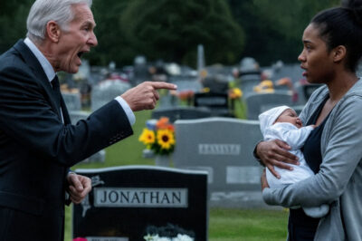 «De camino a la tumba de su hijo, un multimillonario se cruza con una madre soltera llorando y su hijo: la impactante verdad lo cambia todo por completo».