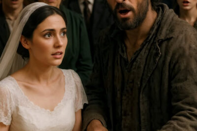 «Su madrastra la obligó a casarse con un mendigo para humillarla, pero lo que él reveló en el altar lo cambió todo».