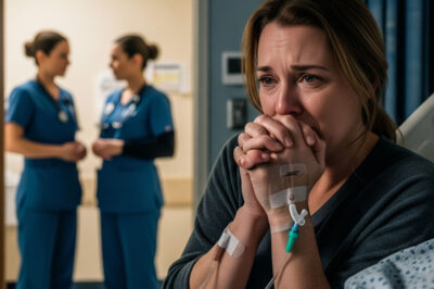 Después de besar la mano de mi esposo por última vez, caminé por el pasillo del hospital, tratando de mantener la compostura… hasta que pasé junto a dos enfermeras cerca de la sala de descanso. Una susurró: “Ella todavía no lo sabe, ¿verdad?”. La otra respondió: “No. Y si se entera, se acabó”. Me paralicé, sintiendo cómo se me hundía el corazón; entonces me di cuenta de que la habitación en la que había estado mi esposo ahora estaba cerrada con llave.