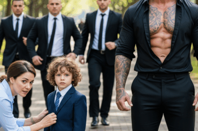 “Habló en italiano para calmar a un niño perdido en Central Park; minutos después, su padre mafioso la tenía rodeada y susurró: ‘No dejen que se vaya…'”.