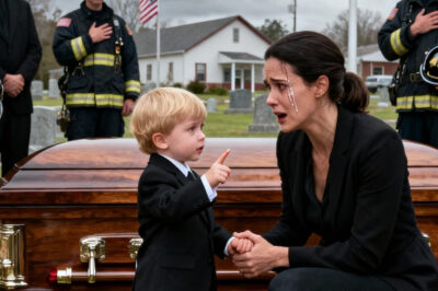 En el funeral del bombero Daniel Hayes, su hijo de 3 años, Eli, señaló el ataúd y susurró: “Papi no está durmiendo. Me está llamando”. Todos pensaron que era solo la confusión de un niño, hasta que lo que Eli dijo llevó al descubrimiento de que la muerte de Daniel no fue un accidente en absoluto.
