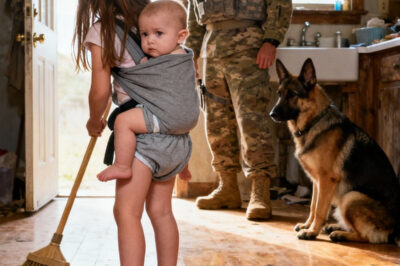 Cuando el sargento Michael Turner regresó a casa de la guerra, esperaba encontrar a su esposa esperándolo. En lugar de eso, encontró a su hija de nueve años criando a su hermanito — y a su perro leal protegiendo lo que quedaba de su familia.