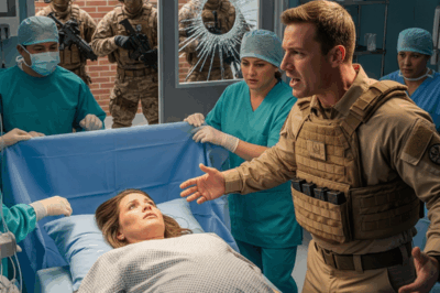 “Mi suegra y un médico insistieron en abortar a mi bebé ‘defectuoso’, obligándome a subir a una mesa de operaciones después de dar por muerto a mi esposo. Justo cuando el médico alzaba el bisturí, la puerta se abrió de golpe. Mi esposo estaba allí, con equipo de combate completo, y rugió: ‘¿Quién se atreve a tocar a mi hijo?'”