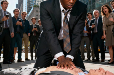 Un hombre negro pierde la entrevista de trabajo de sus sueños por salvar a un desconocido moribundo en una calle de Nueva York — luego descubre la aterradora verdad sobre quién es realmente ese hombre…