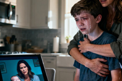 “Le envié a mi hermana 10.000 dólares para organizar mi baby shower: comida, decoración, todo. Esa noche, mientras recogía la mesa, la tableta de mi hijo empezó a reproducir una grabación de repente. Se escuchó la voz de mi hermana, fría e indiferente: ‘Dile que no se permiten niños; su mocoso solo arruinará el ambiente’. Mi hijo de doce años se quedó helado, mirando al suelo. ‘Está bien, mamá’, susurró. ‘Me quedaré en casa… otra vez’. Besé su frente, con el corazón latiéndome a mil pero con la voz firme. ‘No, cariño. Esta vez no’. Entonces hice una llamada, apagué mi teléfono y me fui a dormir. Por la mañana, sesenta y una llamadas perdidas iluminaban la pantalla.”