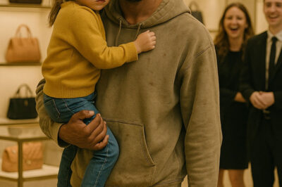 “Un padre soltero y pobre entró en una tienda de lujo — todos se burlaron de él hasta que apareció el dueño…”